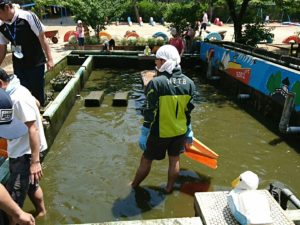 司令塔として先生も大活躍